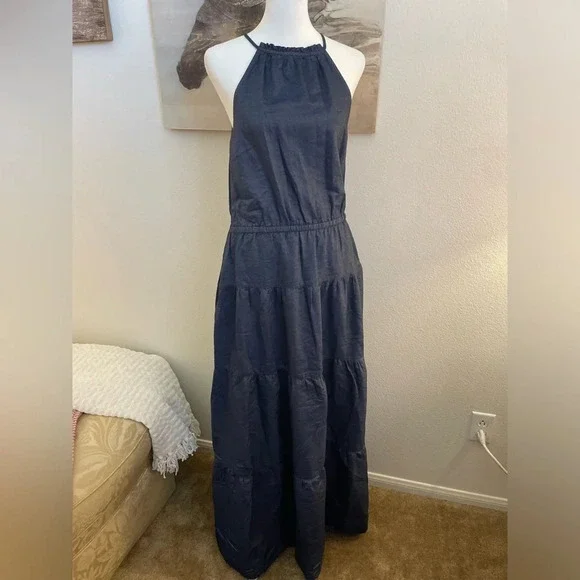 Women’s NWT New York & Company Denim Dress - Picture 3 of 7